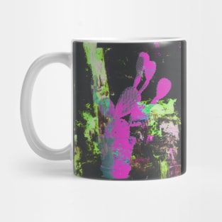 Purple cactus Mug